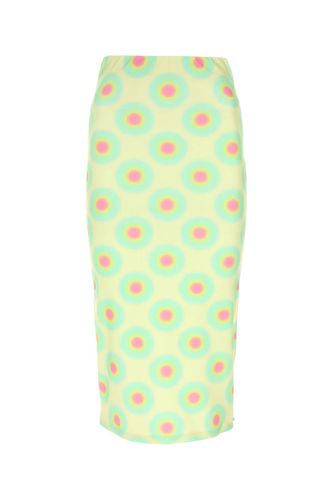 Printed Nylon Blend Gestro Skirt - SportMax - Modalova