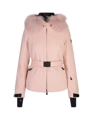 Belted Hooded Jacket - Moncler Grenoble - Modalova