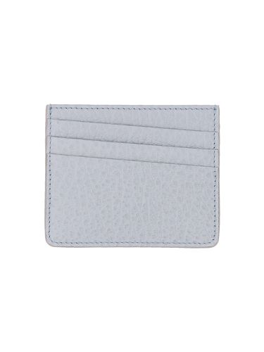 Grey Leather Cardholder - Maison Margiela - Modalova
