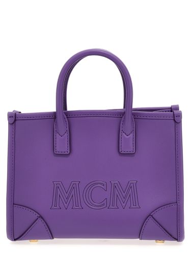 MCM munchen Mini Shopping Bag - MCM - Modalova
