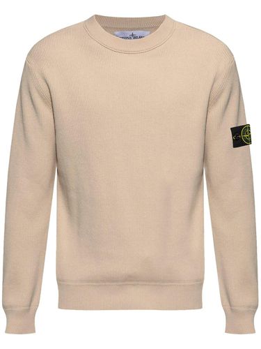 Compass-badge Crewneck Sweatshirt - Stone Island - Modalova