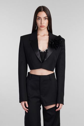 AREA Blazer In Black Wool - AREA - Modalova