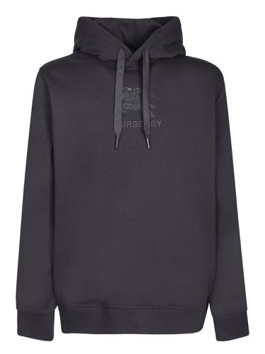 Burberry Ekd Black Hoodie - Burberry - Modalova