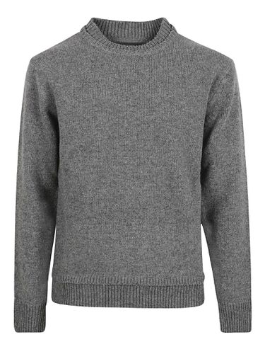 Shoulder Pad Rib Trim Sweater - Maison Margiela - Modalova