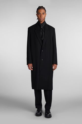 Attachment Coat In Black Wool - Attachment - Modalova