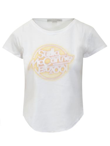 Stella McCartney Neon Logo T-shirt - Stella McCartney - Modalova