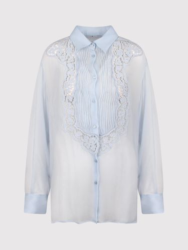 Silk Georgette Blouse - Ermanno Scervino - Modalova