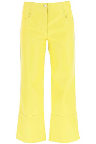 MSGM Faux-nappa Bootcut Pants - MSGM - Modalova