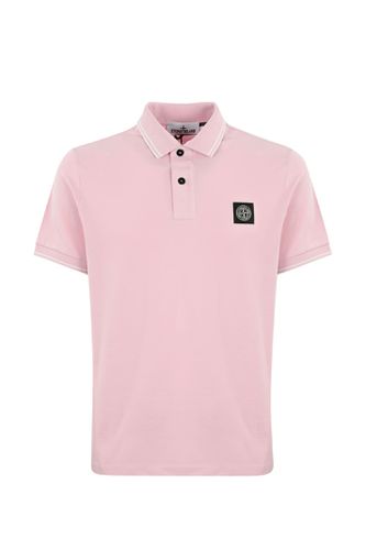 Stone Island Logo Polo - Stone Island - Modalova