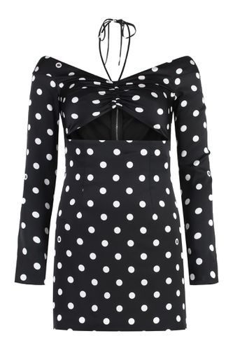 Polka-dot Print Silk Mini Dress - Dolce & Gabbana - Modalova