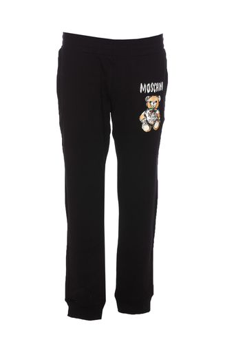 Drawn Teddy Bear Sweatpants - Moschino - Modalova