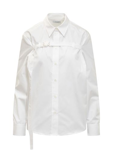 Off-White Poplin Buckle Shirt - Off-White - Modalova