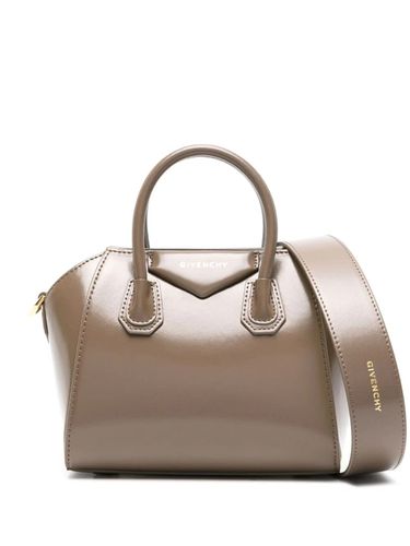 Mud Antigona Toy Bag In Box Leather - Givenchy - Modalova
