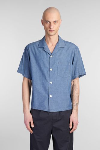 Aspesi Jarvis Shirt In Blue Cotton - Aspesi - Modalova