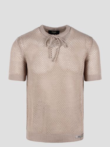 Fendi Wool Mesh Jumper - Fendi - Modalova