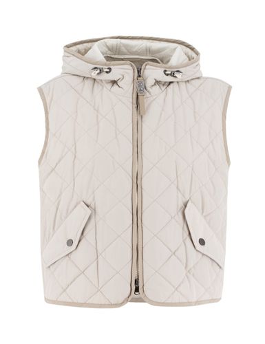 Sleeveless Down Jacket - Brunello Cucinelli - Modalova