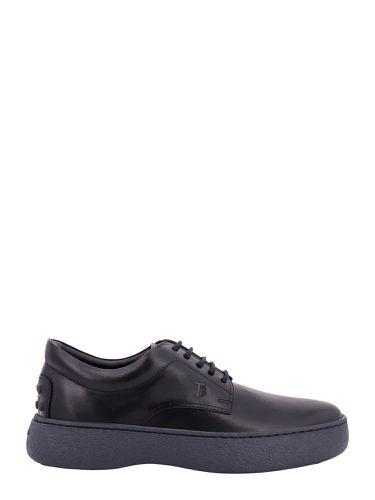 Tod's W. G. Oxford In Black Leather - Tod's - Modalova