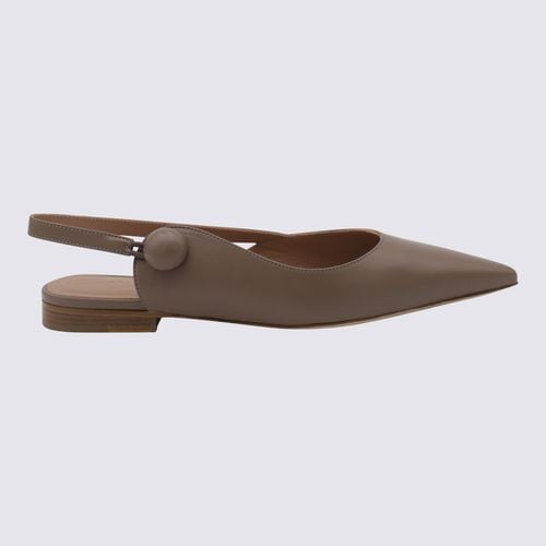 Malone Souliers Brown Leather Flats - Malone Souliers - Modalova