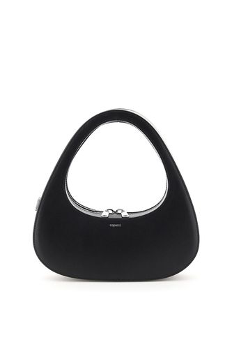 Leather Baguette Swipe Handbag - Coperni - Modalova