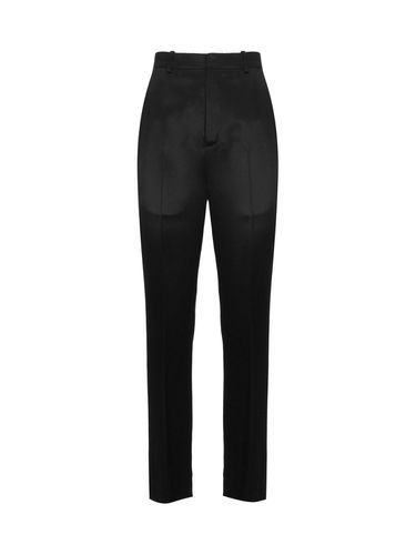 Slim Fit Mid-rise Trousers - Saint Laurent - Modalova