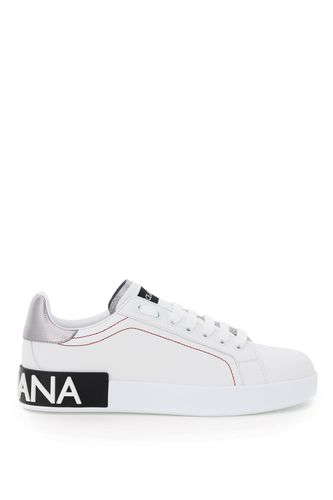 Portofino Leather Sneakers - Dolce & Gabbana - Modalova