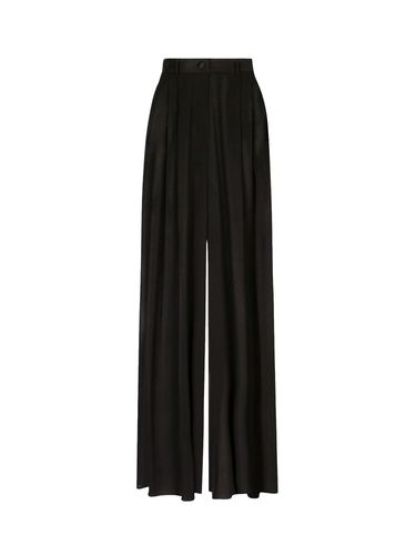 Dolce & Gabbana Silk Pants - Dolce & Gabbana - Modalova