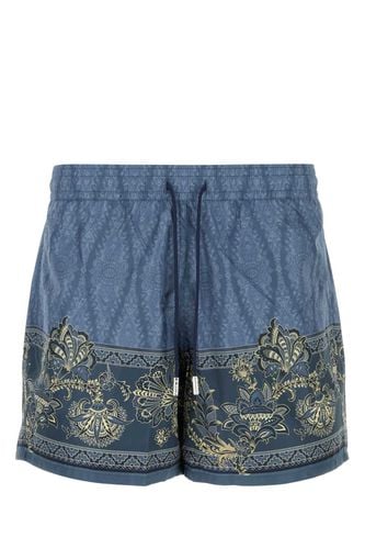 Printed Polyester Swimming Shorts - Etro - Modalova