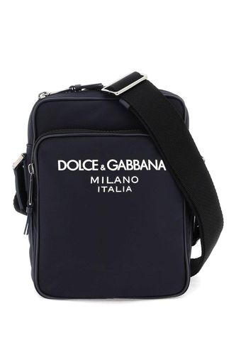 Logo-printed Zipped Shoulder Bag - Dolce & Gabbana - Modalova