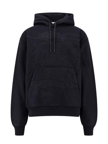 Burberry Black Cotton Sweatshirt - Burberry - Modalova