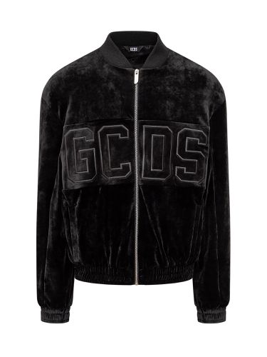 GCDS Velvet Sweatshirt - GCDS - Modalova