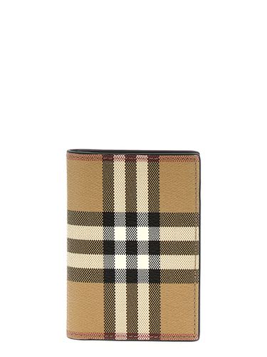 Burberry Check Card Holder - Burberry - Modalova