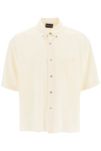 Classic Short-sleeve Shirt - Emporio Armani - Modalova