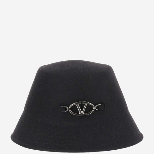 Wool Bucket Vlogo Hat - Valentino Garavani - Modalova