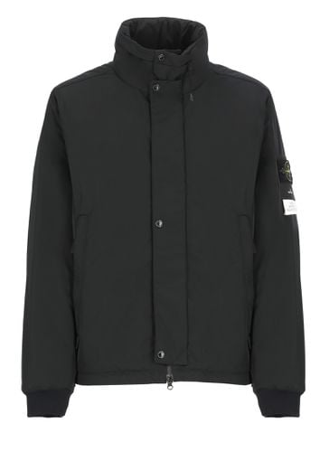 Micro Twill Hooded Blouson - Stone Island - Modalova