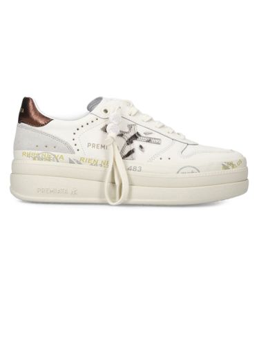 Premiata White Micol Sneakers - Premiata - Modalova