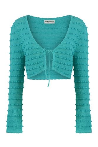 Self-portrait Knitted Cardigan - self-portrait - Modalova