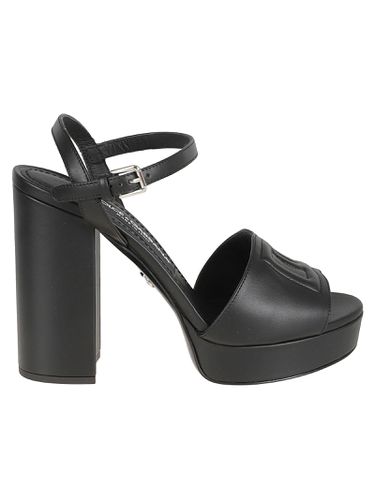 Ankle Strap Block Heel Sandals - Dolce & Gabbana - Modalova