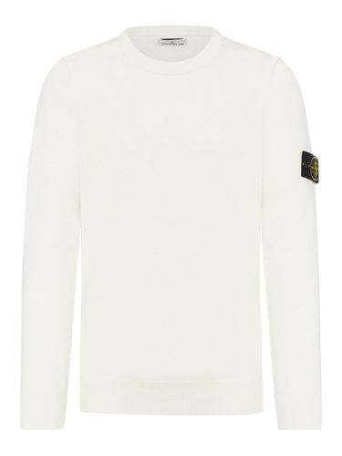 Compass Patch Crewneck Jumper - Stone Island - Modalova