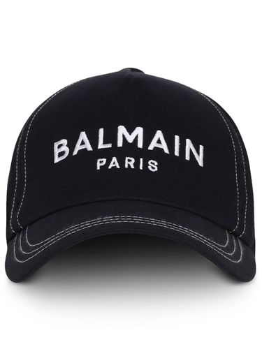 Balmain Baseball Cap With Logo - Balmain - Modalova