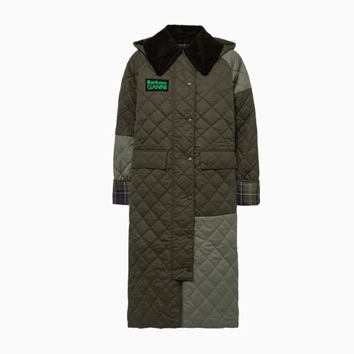 X Ganni Burghley Quilted Jacket - Barbour - Modalova