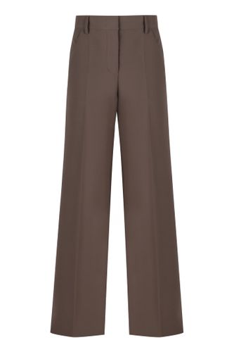 High-waist Wide-leg Trousers - Philosophy di Lorenzo Serafini - Modalova