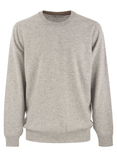 Pure Cashmere Crew-neck Sweater - Brunello Cucinelli - Modalova