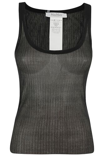 Sleeveless Knitted Tank Top - Max Mara - Modalova