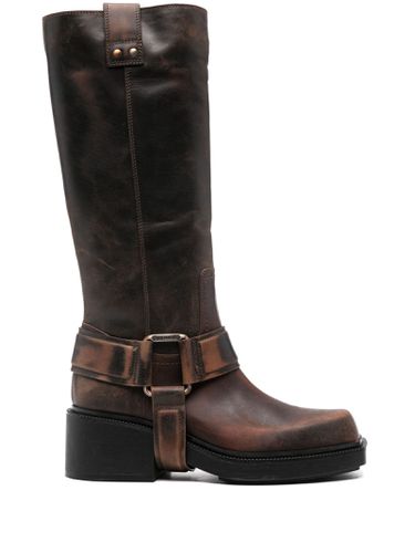 Saddle Calf-length Boots - Vic Matié - Modalova