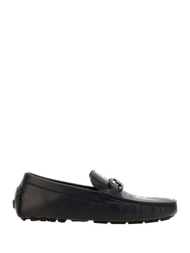 Fendi Leather Moccasin - Fendi - Modalova