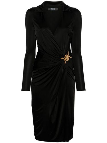 Versace Dress Stretch Crepe Jersey - Versace - Modalova