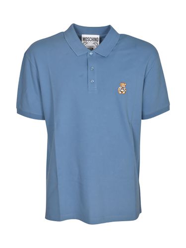 Teddy Bear Short-sleeved Polo Shirt - Moschino - Modalova