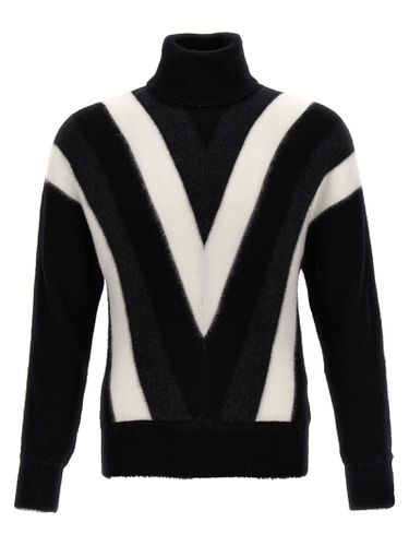 Geometric Pattern Sweater - Saint Laurent - Modalova