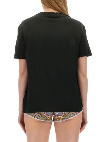 Etro Logo Print T-shirt - Etro - Modalova