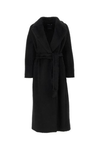 Black Alpaca Blend Borbone Coat - 'S Max Mara - Modalova